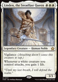 Linden, the Steadfast Queen - Magic: The Gathering Foundations: Starter Collection (Rare) [SFDN-577] - JotaCards - Tu Tienda de TCG