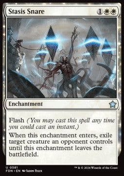 Stasis Snare - Magic: The Gathering Foundations: Starter Collection (Uncommon) [SFDN-581] - JotaCards - Tu Tienda de TCG