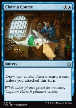 Chart a Course - Magic: The Gathering Foundations: Starter Collection (Uncommon) [SFDN-586] - JotaCards - Tu Tienda de TCG