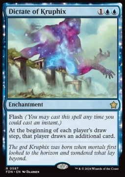 Dictate of Kruphix - Magic: The Gathering Foundations: Starter Collection (Rare) [SFDN-587] - JotaCards - Tu Tienda de TCG
