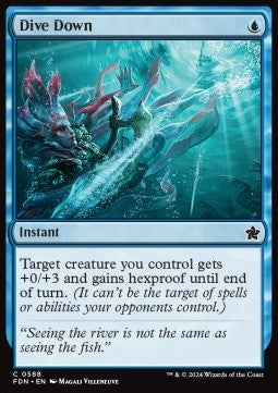 Dive Down - Magic: The Gathering Foundations: Starter Collection (Common) [SFDN-588] - JotaCards - Tu Tienda de TCG