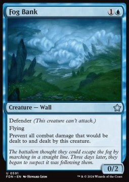 Fog Bank - Magic: The Gathering Foundations: Starter Collection (Uncommon) [SFDN-591] - JotaCards - Tu Tienda de TCG