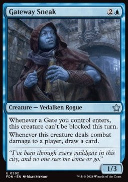 Gateway Sneak - Magic: The Gathering Foundations: Starter Collection (Uncommon) [SFDN-592] - JotaCards - Tu Tienda de TCG