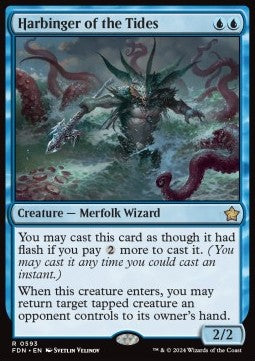 Harbinger of the Tides - Magic: The Gathering Foundations: Starter Collection (Rare) [SFDN-593] - JotaCards - Tu Tienda de TCG