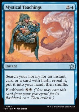 Mystical Teachings - Magic: The Gathering Foundations: Starter Collection (Uncommon) [SFDN-594] - JotaCards - Tu Tienda de TCG