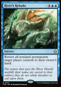 River's Rebuke - Magic: The Gathering Foundations: Starter Collection (Rare) [SFDN-595] - JotaCards - Tu Tienda de TCG