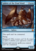 Sphinx of the Final Word - Magic: The Gathering Foundations: Starter Collection (Mythic) [SFDN-597] - JotaCards - Tu Tienda de TCG