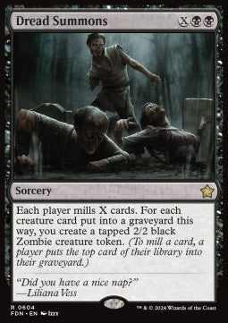 Dread Summons - Magic: The Gathering Foundations: Starter Collection (Rare) [SFDN-604] - JotaCards - Tu Tienda de TCG