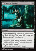 Tribute to Hunger - Magic: The Gathering Foundations: Starter Collection (Uncommon) [SFDN-614] - JotaCards - Tu Tienda de TCG