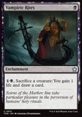 Vampiric Rites - Magic: The Gathering Foundations: Starter Collection (Uncommon) [SFDN-615] - JotaCards - Tu Tienda de TCG