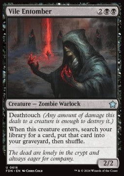 Vile Entomber - Magic: The Gathering Foundations: Starter Collection (Uncommon) [SFDN-616] - JotaCards - Tu Tienda de TCG