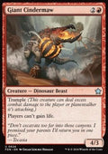Giant Cindermaw - Magic: The Gathering Foundations: Starter Collection (Uncommon) [SFDN-624] - JotaCards - Tu Tienda de TCG