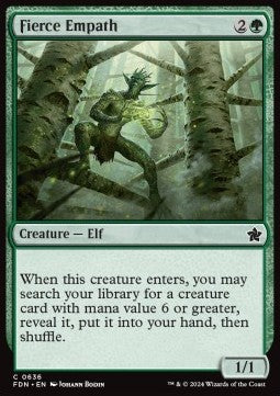 Fierce Empath - Magic: The Gathering Foundations: Starter Collection (Common) [SFDN-636] - JotaCards - Tu Tienda de TCG
