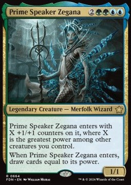 Prime Speaker Zegana - Magic: The Gathering Foundations: Starter Collection (Rare) [SFDN-664] - JotaCards - Tu Tienda de TCG