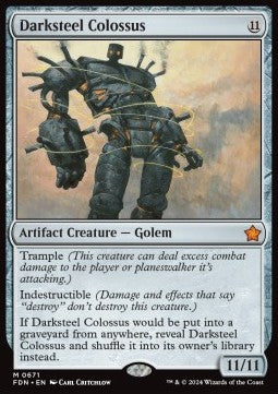 Darksteel Colossus - Magic: The Gathering Foundations: Starter Collection (Mythic) [SFDN-671] - JotaCards - Tu Tienda de TCG