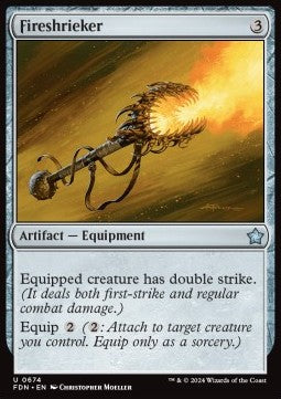 Fireshrieker - Magic: The Gathering Foundations: Starter Collection (Uncommon) [SFDN-674] - JotaCards - Tu Tienda de TCG