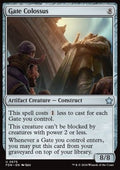 Gate Colossus - Magic: The Gathering Foundations: Starter Collection (Uncommon) [SFDN-675] - JotaCards - Tu Tienda de TCG