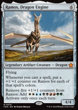Ramos, Dragon Engine - Magic: The Gathering Foundations: Starter Collection (Mythic) [SFDN-678] - JotaCards - Tu Tienda de TCG