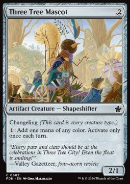 Three Tree Mascot - Magic: The Gathering Foundations: Starter Collection (Common) [SFDN-682] - JotaCards - Tu Tienda de TCG
