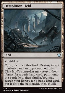 Demolition Field - Magic: The Gathering Foundations: Starter Collection (Uncommon) [SFDN-687] - JotaCards - Tu Tienda de TCG