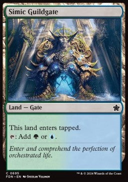 Simic Guildgate - Magic: The Gathering Foundations: Starter Collection (Common) [SFDN-695] - JotaCards - Tu Tienda de TCG
