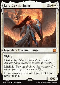 Lyra Dawnbringer - Magic: The Gathering Foundations: Starter Collection (Mythic) [SFDN-707] - JotaCards - Tu Tienda de TCG