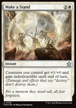 Make a Stand - Magic: The Gathering Foundations: Starter Collection (Uncommon) [SFDN-708] - JotaCards - Tu Tienda de TCG