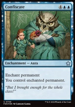 Confiscate - Magic: The Gathering Foundations: Starter Collection (Uncommon) [SFDN-709] - JotaCards - Tu Tienda de TCG
