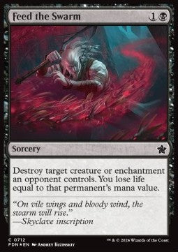 Feed the Swarm - Magic: The Gathering Foundations: Starter Collection (Common) [SFDN-712] - JotaCards - Tu Tienda de TCG