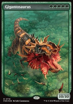 Gigantosaurus - Magic: The Gathering Foundations: Starter Collection (Rare) [SFDN-718] - JotaCards - Tu Tienda de TCG