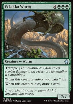 Pelakka Wurm - Magic: The Gathering Foundations: Starter Collection (Uncommon) [SFDN-720] - JotaCards - Tu Tienda de TCG