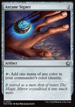Arcane Signet - Magic: The Gathering Foundations: Starter Collection (Uncommon) [SFDN-1] - JotaCards - Tu Tienda de TCG