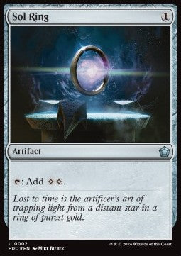 Sol Ring - Magic: The Gathering Foundations: Starter Collection (Uncommon) [SFDN-2] - JotaCards - Tu Tienda de TCG