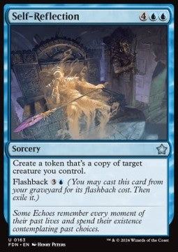 Self-Reflection - Magic: The Gathering Foundations (Uncommon) [FDN-163] - JotaCards - Tu Tienda de TCG