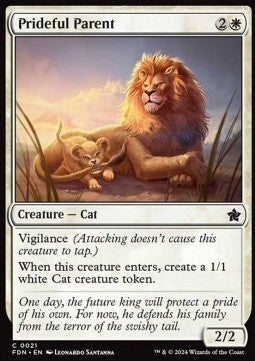 Prideful Parent - Magic: The Gathering Foundations (Common) [FDN-21] - JotaCards - Tu Tienda de TCG