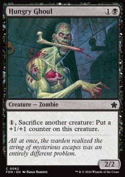 Hungry Ghoul - Magic: The Gathering Foundations (Common) [FDN-62] - JotaCards - Tu Tienda de TCG