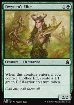 Dwynen's Elite - Magic: The Gathering Foundations (Common) [FDN-218] - JotaCards - Tu Tienda de TCG