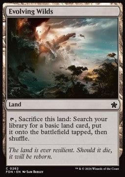 Evolving Wilds - Magic: The Gathering Foundations (Common) [FDN-262] - JotaCards - Tu Tienda de TCG