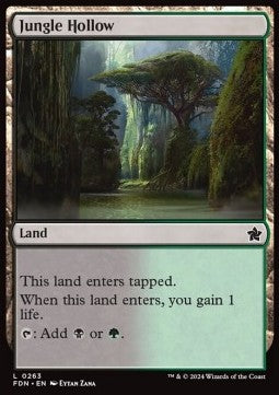 Jungle Hollow - Magic: The Gathering Foundations (Common) [FDN-263] - JotaCards - Tu Tienda de TCG