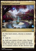 Secluded Courtyard - Magic: The Gathering Foundations (Uncommon) [FDN-267] - JotaCards - Tu Tienda de TCG