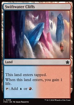 Swiftwater Cliffs - Magic: The Gathering Foundations (Common) [FDN-268] - JotaCards - Tu Tienda de TCG