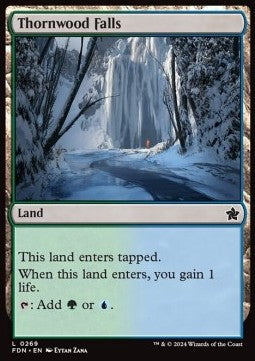 Thornwood Falls - Magic: The Gathering Foundations (Common) [FDN-269] - JotaCards - Tu Tienda de TCG