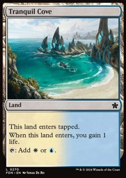 Tranquil Cove - Magic: The Gathering Foundations (Common) [FDN-270] - JotaCards - Tu Tienda de TCG