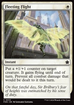 Fleeting Flight - Magic: The Gathering Foundations (Common) [FDN-13] - JotaCards - Tu Tienda de TCG