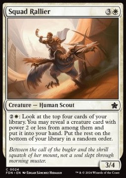 Squad Rallier - Magic: The Gathering Foundations (Common) [FDN-24] - JotaCards - Tu Tienda de TCG