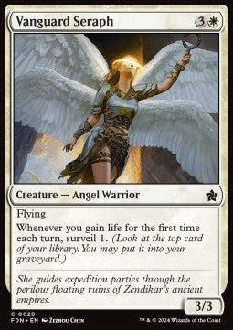 Vanguard Seraph - Magic: The Gathering Foundations (Common) [FDN-28] - JotaCards - Tu Tienda de TCG