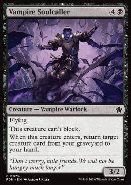 Vampire Soulcaller - Magic: The Gathering Foundations (Common) [FDN-75] - JotaCards - Tu Tienda de TCG