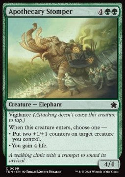 Apothecary Stomper - Magic: The Gathering Foundations (Common) [FDN-99] - JotaCards - Tu Tienda de TCG