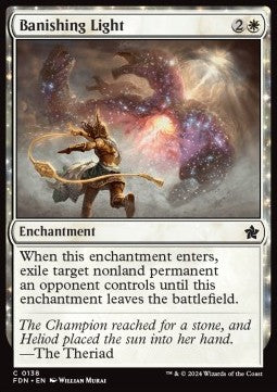 Banishing Light - Magic: The Gathering Foundations (Common) [FDN-138] - JotaCards - Tu Tienda de TCG