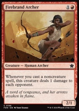 Firebrand Archer - Magic: The Gathering Foundations (Common) [FDN-196] - JotaCards - Tu Tienda de TCG